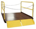 Premium Truck Scissor Dock Lift, 5K, 7' x 8'