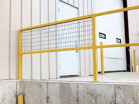 Wire Mesh for Steel Safety Handrail, 96"