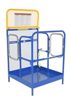 Steel Work Platform, 36" x 36", Dual Doors