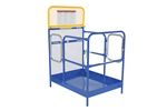 Steel Work Platform, 36" x 48", Dual Doors