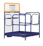 Steel Work Platform, 48" x 48", Dual Doors