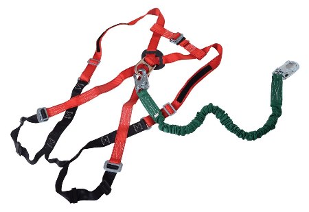 Safety Harness, Medium, with Lanyard