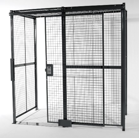 Wire Cage, 4 Sides, With Ceiling, 10 x 10
