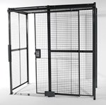 Wire Cage, 4 Sides, With Ceiling, 10 x 10