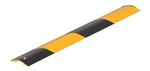 Extruded Aluminum Hose & Cable Crossover, Yellow & Black, 24"