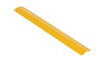 Extruded Aluminum Hose & Cable Crossover, Yellow, 24"