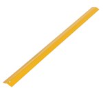 Extruded Aluminum Hose & Cable Crossover, Yellow, 48"