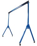 Adjustable Steel Gantry Crane, 8k, 15'L x 16'H
