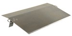 Aluminum Economy 1/2" Dock Plate, 4"H, 72" x 30"